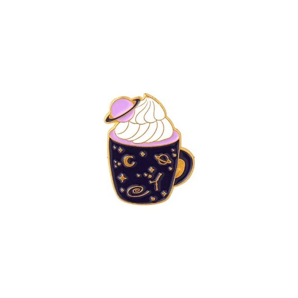 Celestial Galactic Sweets & Treats Alloy Pin 5-Piece Set - Brand New in Gift Box - Picture 7 of 16